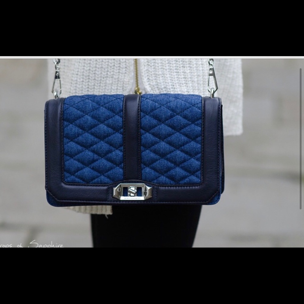 Rebecca Minkoff quilted love handbag